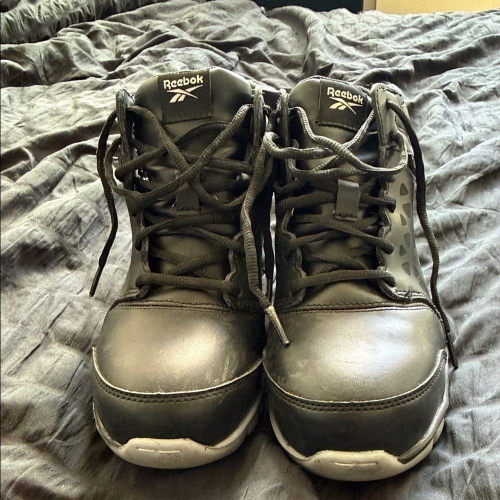 Reebok Black High-Top Sneakers